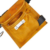 Bluespot Professional Leather Single Tool Nail Screw Pouch Belt Hammer Loop
